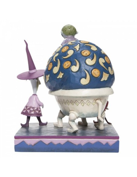 Figura de Jim Shore Lock Shock & Barrel Santa - Pesadilla antes de Navidad