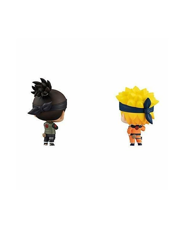 Chimi Mega Buddy Series! Naruto Iruka Umino & Naruto Uzumaki Set Figure