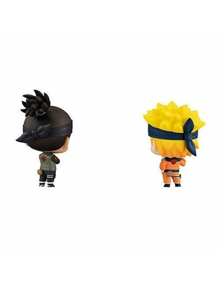 Chimi Mega Buddy Series! Naruto Iruka Umino & Naruto Uzumaki Set Figure