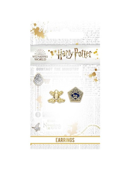 Pendientes Chocorana Dorado - Harry Potter