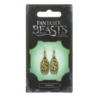 Pendientes Logo Newt Scamander - Animales Fantásticos