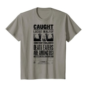 Camiseta Harry Potter Light Grey Caught - Lucius Malfoy