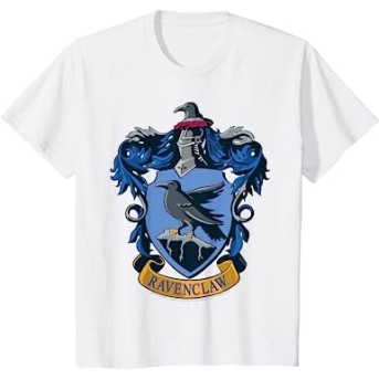 Camiseta Harry Potter Blanca - Escudo Ravenclaw