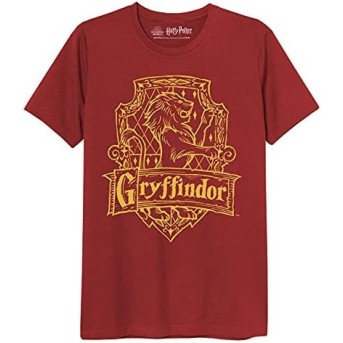 Camiseta Harry Potter  Gryffindor escudo Medieval