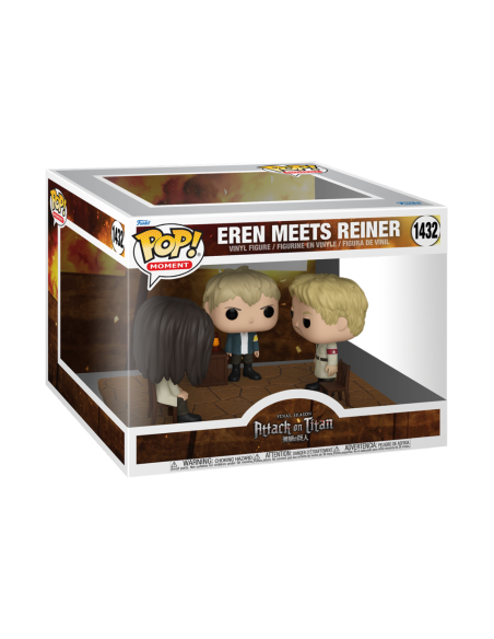Figura Funko POP!  Moment Attack on Titan Season S5 - Eren meets Reiner
