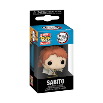 Figura Funko POP! Keychain Demon Slayer -  Sabito (No Mask)