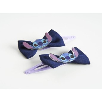 accesorios-pelo-clips-lazo-stitch-marino