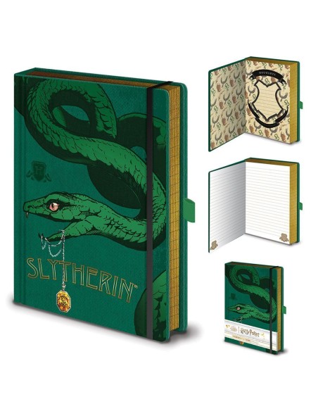 Cuaderno A5 Premium Slytherin - Harry Potter