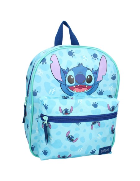 Mochila Stitch Azul Pequeña