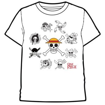 Camiseta Simbolos Mugiwara - One Piece