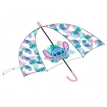 Paraguas Automatico Transparente - Lilo & Stitch