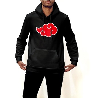 Sudadera Akatsuki Negra - Naruto Shuppuden