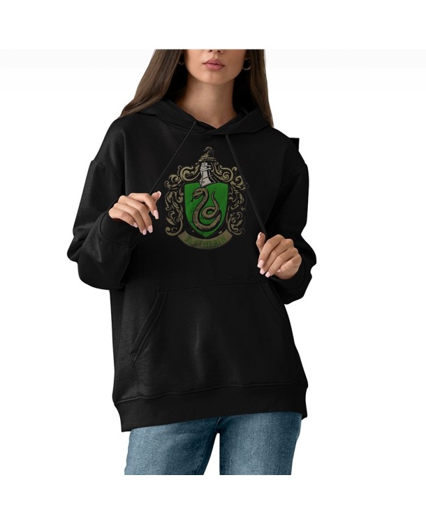 Sudadera Escudo Slytherin Negro - Harry Potter Exclusiva REINO de juguetes