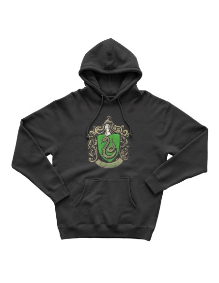 Sudadera Escudo Slytherin Negro - Harry Potter Exclusiva REINO de juguetes
