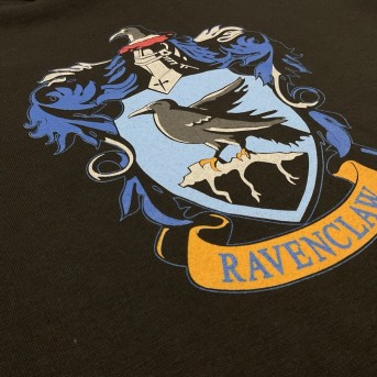 Sudadera Escudo Ravenclaw Negro - Harry Potter Exclusiva Espectarium