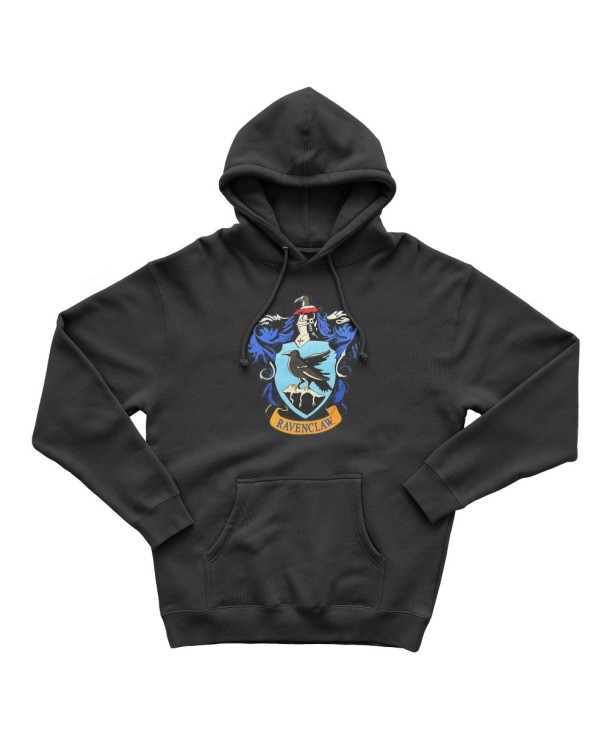 Sudadera Escudo Ravenclaw Negro - Harry Potter Exclusiva Espectarium