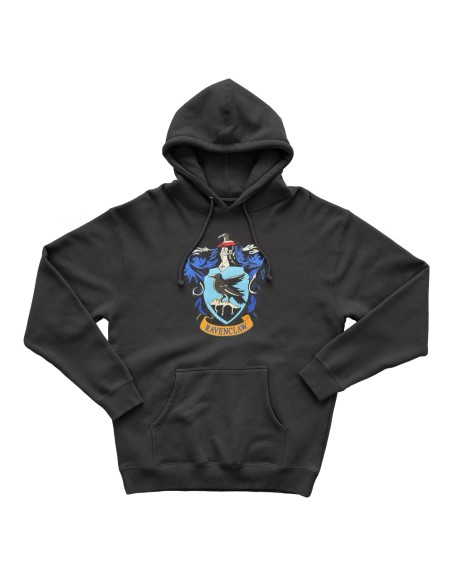 Sudadera Escudo Ravenclaw Negro - Harry Potter