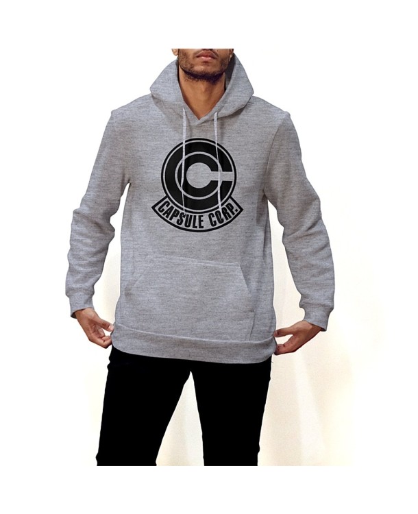 Sweatshirt Capsule Corp. Gris - Dragon Ball Exclusive ROYAUME des jouets