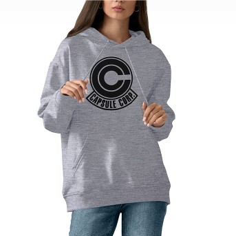 Sweatshirt Capsule Corp. Grau - Dragon Ball Exklusiv REICH der Spielzeuge