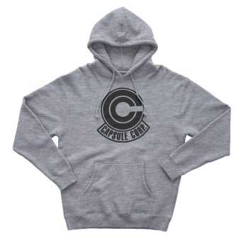 Sudadera Capsule Corp. Gris - Dragon Ball Exclusiva Espectarium