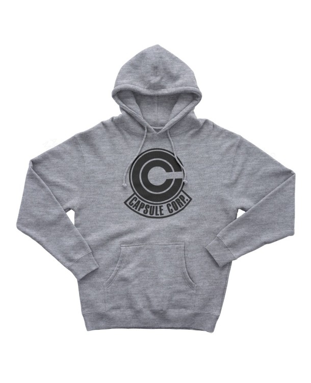 Sudadera Capsule Corp. Gris - Dragon Ball Exclusiva Espectarium