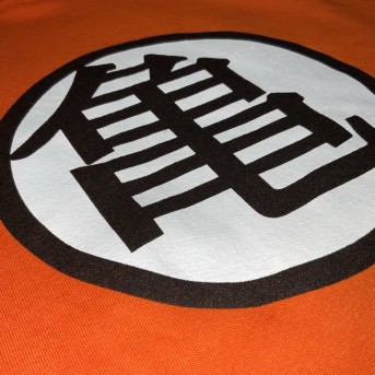 Sudadera Kanji Kame Naranja - Dragon Ball Exclusiva Espectarium