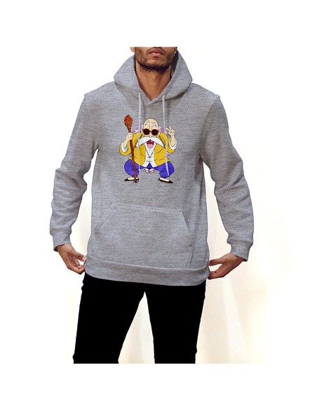Muten Roshi Gray Sweatshirt - Exclusive Dragon Ball Kingdom of Toys