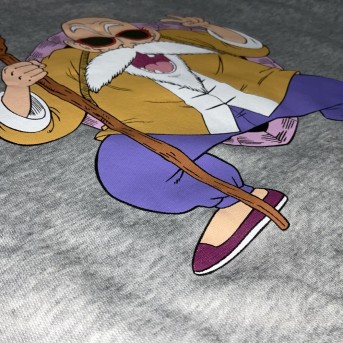 Felpa Muten Roshi Grigia - Dragon Ball Esclusiva REGNO dei giocattoli
