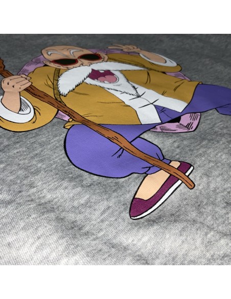 Felpa Muten Roshi Grigia - Dragon Ball Esclusiva REGNO dei giocattoli