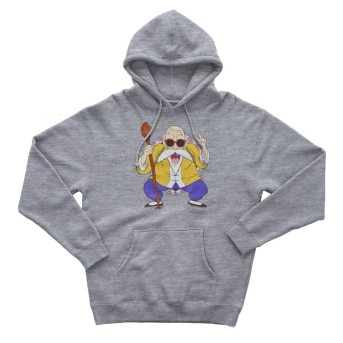 Sudadera Muten Roshi Gris - Dragon Ball Exclusiva Espectarium