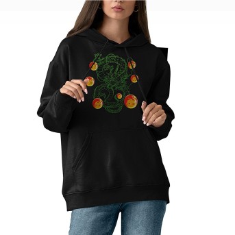 Felpa Shenron Nero - Dragon Ball Esclusiva REGNO dei giocattoli