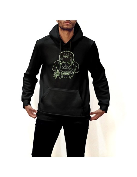 Sudadera Zoro Negro - One Piece