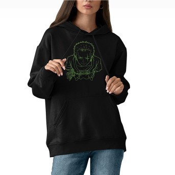 Sudadera Zoro Negro - One Piece Exclusiva REINO de juguetes