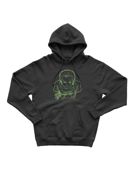 Sudadera Zoro Negro - One Piece