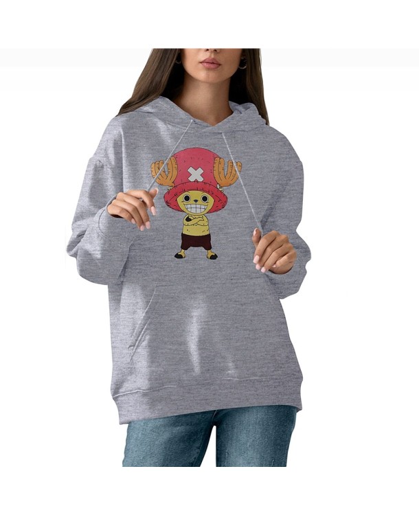 Sudadera Chopper Gris - One Piece