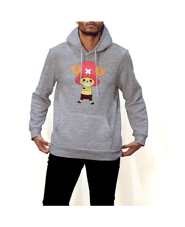 Sudadera Chopper Gris - One Piece Exclusiva Espectarium