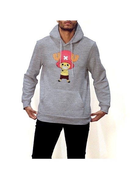 Sudadera Chopper Gris - One Piece Exclusiva Espectarium