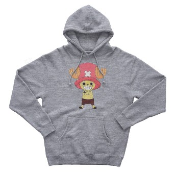 Sudadera Chopper Gris - One Piece
