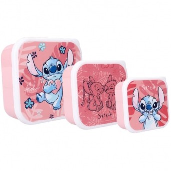 Snack Box ( 3 in 1) Bon Appetit! - Stitch