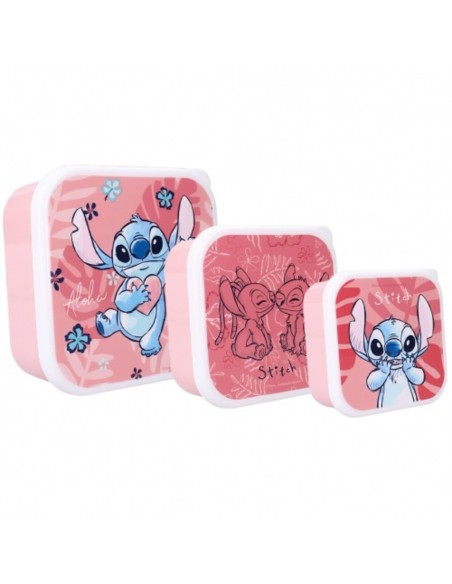 Snack Box ( 3 in 1) Bon Appetit! - Stitch