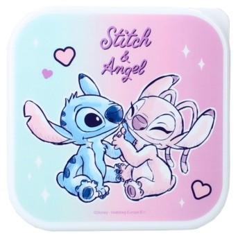 Snak Box ( 3 in 1 ) Let's Eat! - Stitch