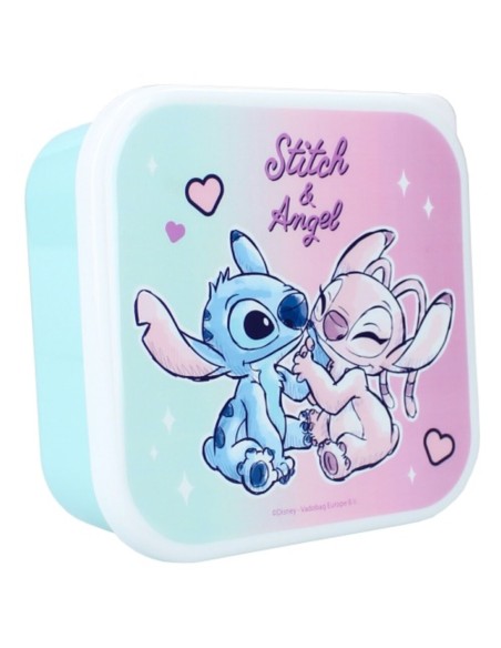 Snak Box ( 3 in 1 ) Let's Eat! - Stitch