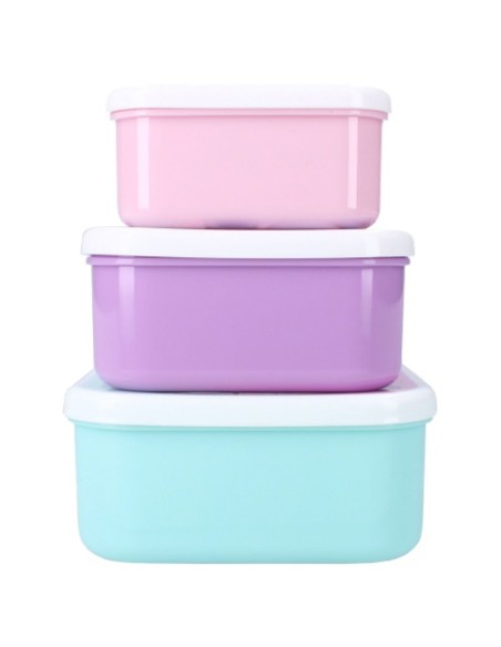 Snak Box ( 3 in 1 ) Let's Eat! - Stitch