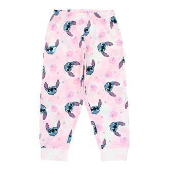 Pijama Niña en Polibag Rosa - Stitch