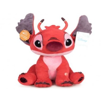 Peluche Leroy Sitting with Sound - Stitch