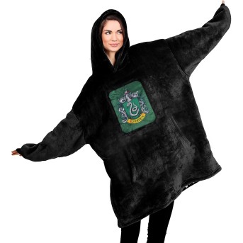Poncho Oversize Slytherin - Harry Potter Exclusiva REINO de juguetes