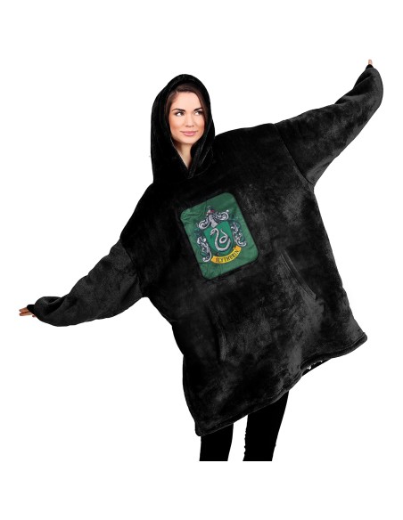 Poncho Oversize Slytherin - Harry Potter Exclusiva REINO de juguetes