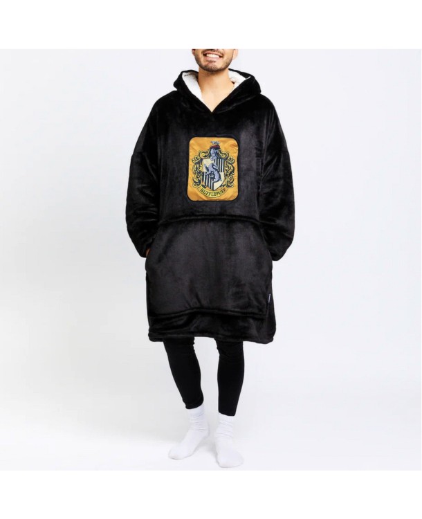 Poncho Oversize Hufflepuff Harry Potter Exclusiva REINO de juguetes