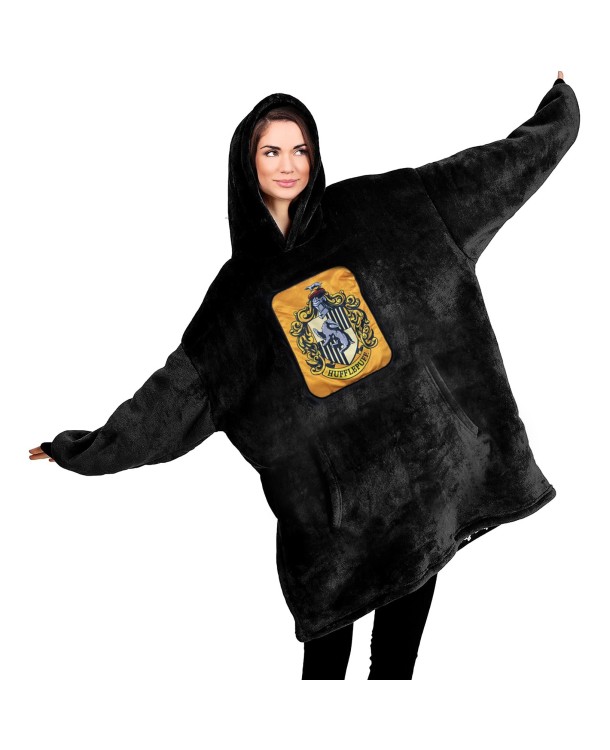 Poncho Oversize Hufflepuff Harry Potter Exclusiva Espectarium