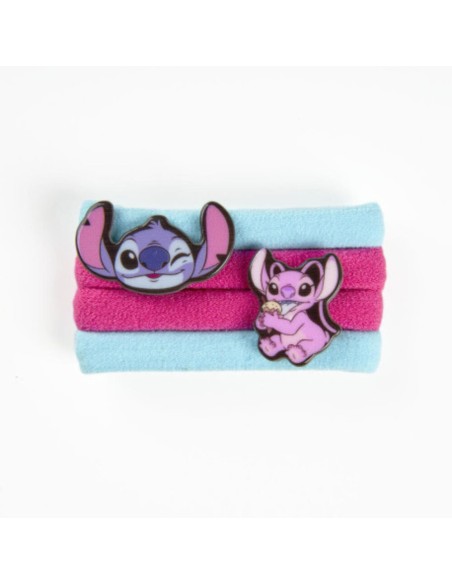 Accesorios Pelo Coletero 4 Piezas - Stitch